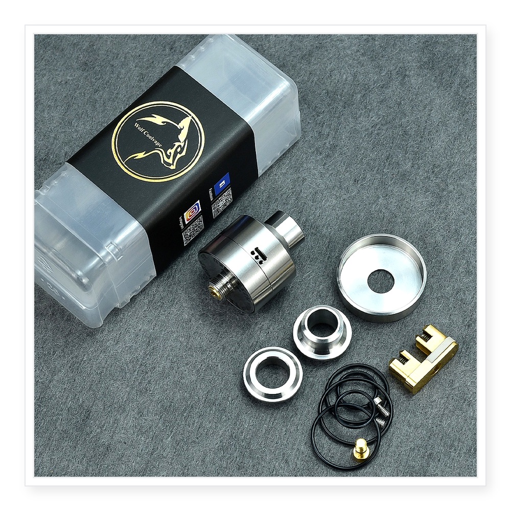 Vape Coil Replacement - 22MM Nisshoku RDA MTL-verstuiver met Squonk
