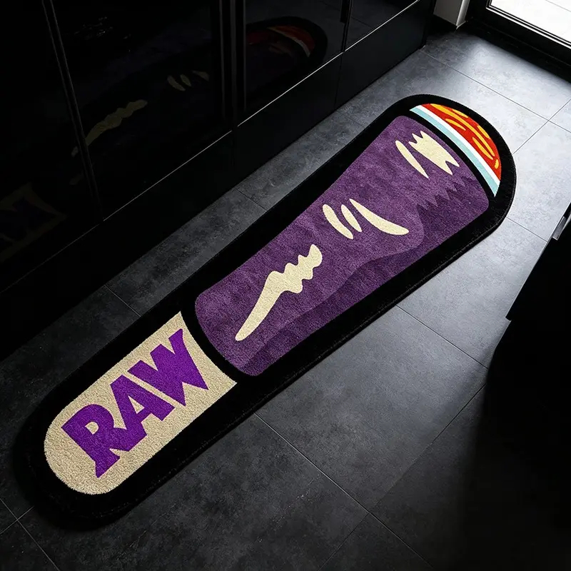Vape Decoration - VIKAMA Creatief handgemaakt sigaretvormig tapijt, zacht