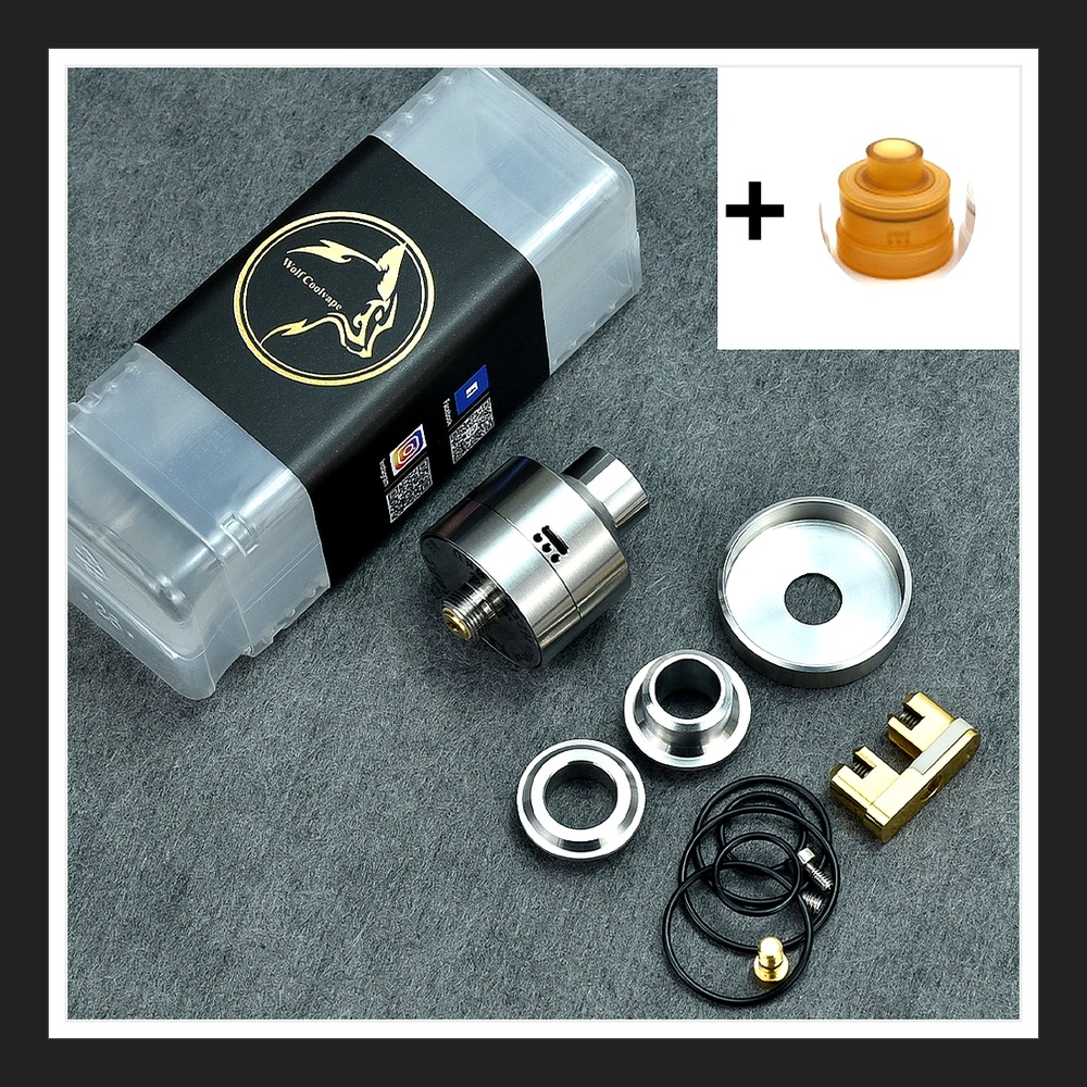 22MM Nisshoku RDA MTL-verstuiv - Vape Coil Replacement recensie en prijs