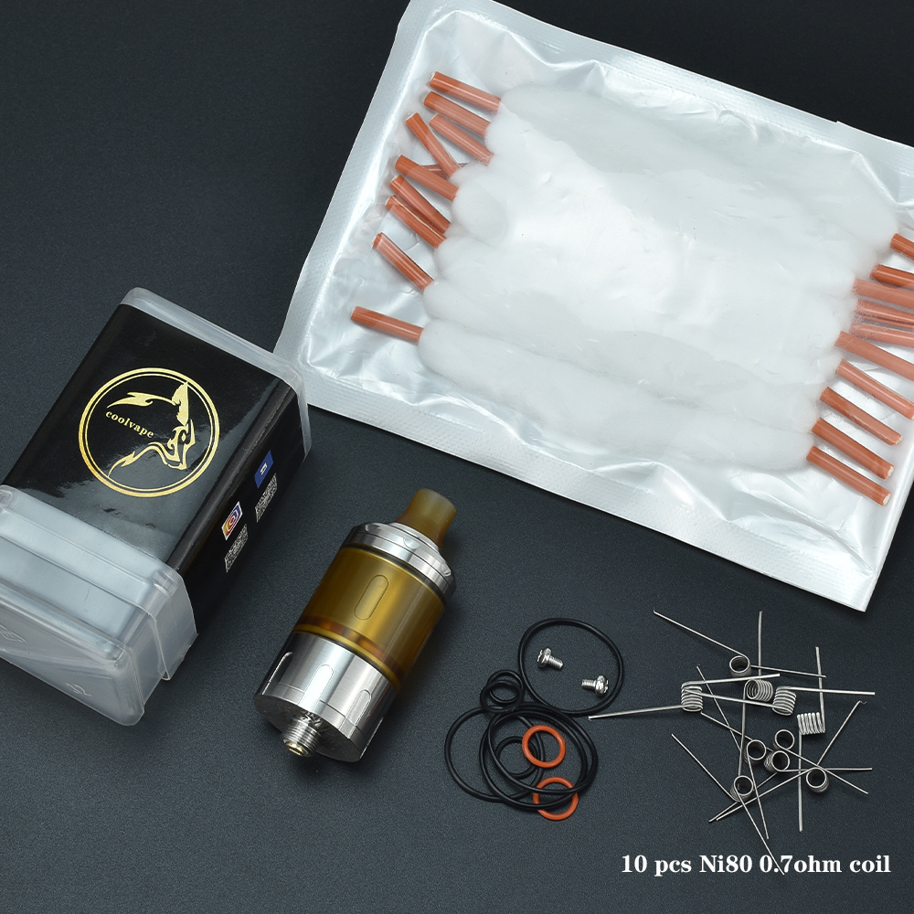 Wolfcoolvape Hussar Gobby RTA  - Vape Coil Replacement recensie en prijs