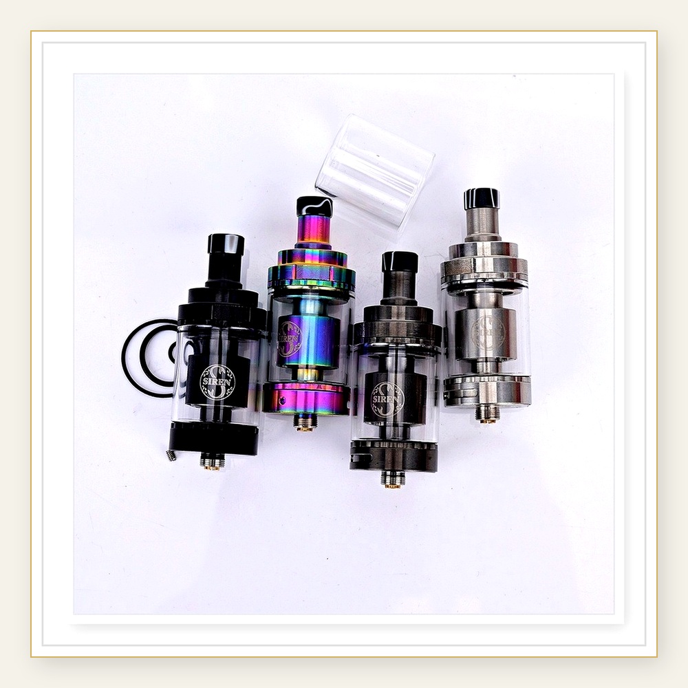 Siren V2 GTA 24mm MTL RTA herb - Vape Coil Replacement recensie en prijs
