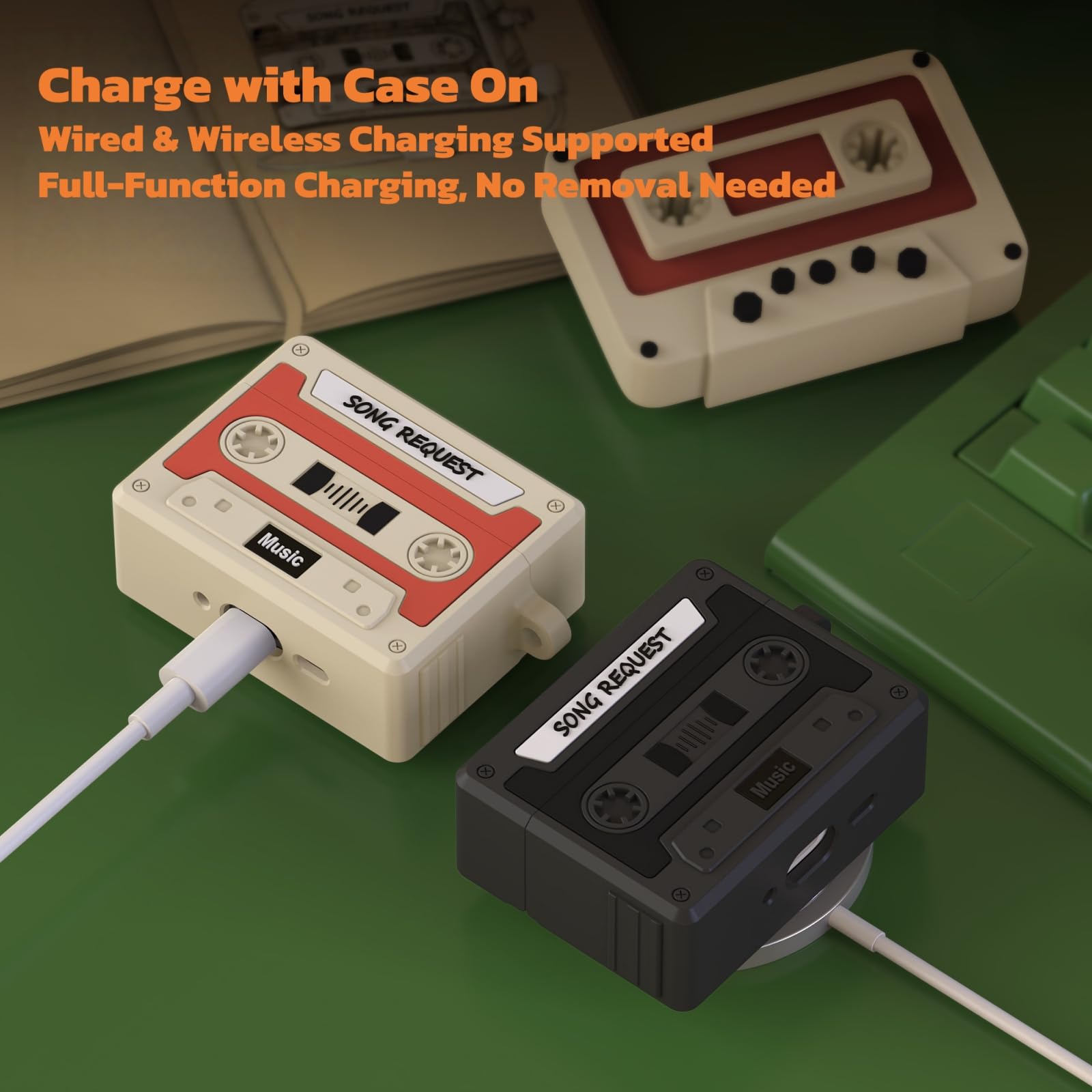 Retro Cassette Case Voor AirPo - Anker Speaker Soundcore Boom 2 recensie en prijs