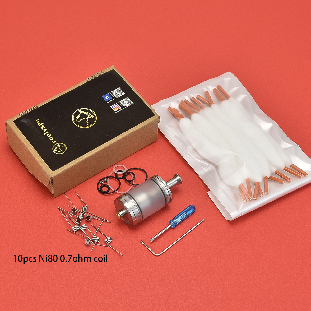 Taifun Gtr Rta 23Mm Mtl Single - Vape Coil Replacement recensie en prijs