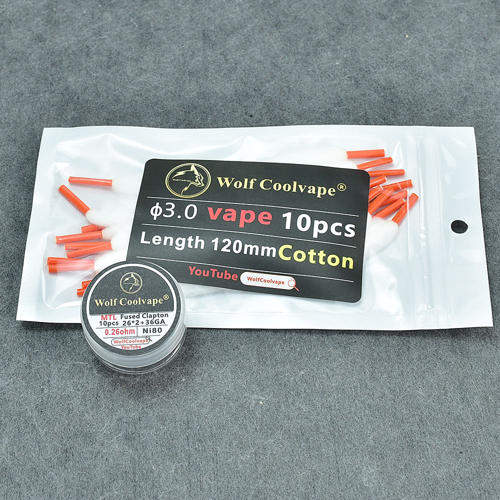 Wolfcoolvape Voorgebouwde Verw - Vape Coil Replacement recensie en prijs